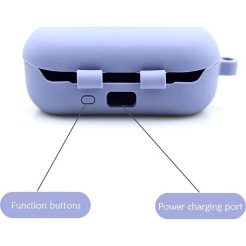 Silicone Case Bluetooth Headset Silicone Case Protective Box 360 degree comprehensive protection for Huawei Freebuds 4 colors