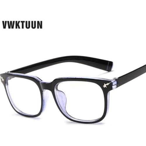 VWKTUUN Women eyeglasses myopia optical computer glasses frame brand design plain computer eye glasses oculos de grau femininos