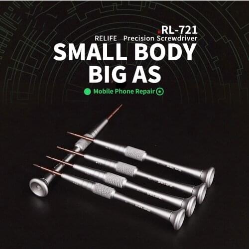 High Precision RELIFE RL-721 Anti-Slip Screwdriver Precision Bit Magnetic Function for Mobile Phone Repair