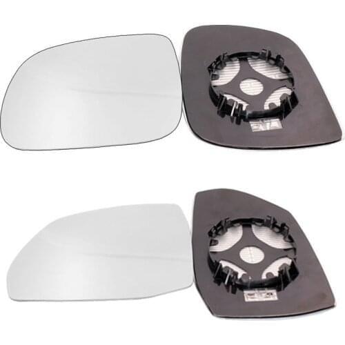 Wide View Side Wing Mirror Rear View Mirror Glass with Heater for AUDI Q7