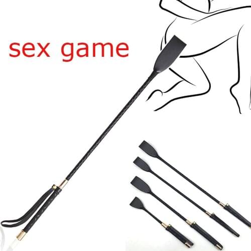 30/45/54/60CM Long Whip Spanking Paddle Sex Toys for Woman BDSM Bondage Flirting Slut Slave Sm Game Adults Sexual Toy Erotic