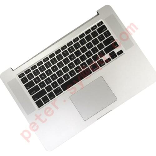 A1398 Top case with keyboard motherboard track pad backlight fans speaker SSD for Macbook Pro Retina 15.4" US Topcase 2012