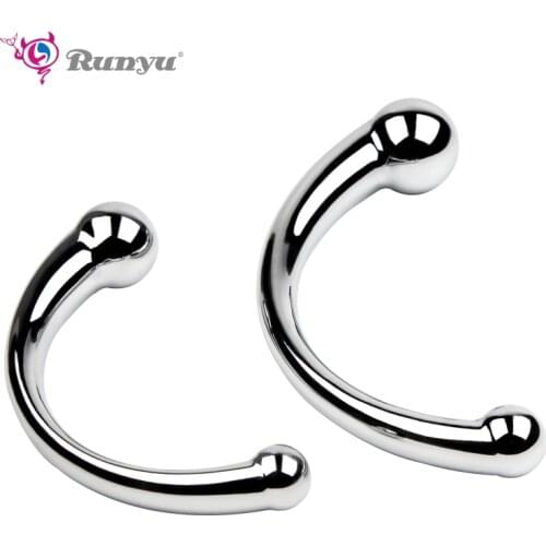 Stainless Steel Butt Plug Sex Toys for Couples Adult Game Gay Anal Beads Double Butt Plug Stimulator Sex Products