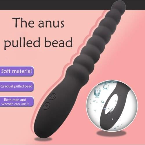 10 Modes Anal Beads Vibrator Anus Diator G Spot Vagina Massager Butt Plug Sex Toys For Woman Men Anal Plug Vibrator Adults Shop