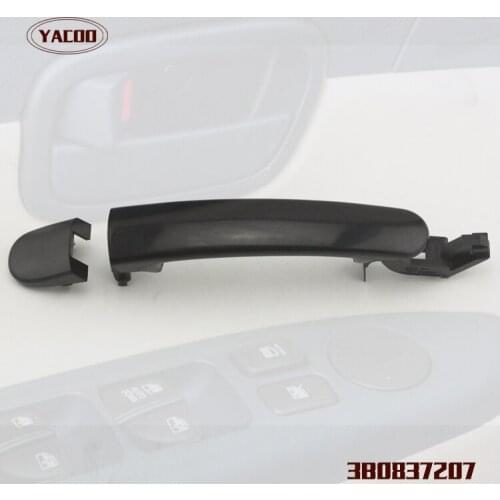 FREESHIPPING 1PCS RR-RL OUTSIDE DOOR HANDLE FOR VW JETTA GEN 4TH 1999-2005 3B0837207