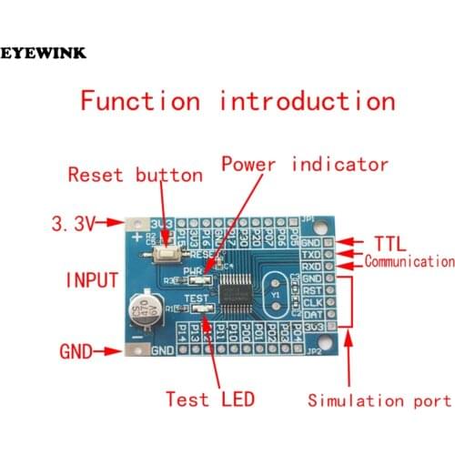 Development Board N76E003AT20 Development Board System Board Core Board Minimum System Wireless Module DIY Electronic