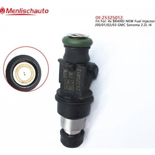 Set Of 8 25325012 4G1126 25320687 Fuel Injector For American Car 2.2L L4 2000-2003