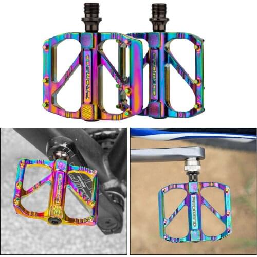 Anti-slip Ultralight Bicycle Pedal Quick Release Pedal Flat MTB 3 Bearings Pedal for Mountain Road Bike Parts Accessories