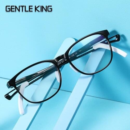 GENTLE KING New Anti Blue Light Radiation Glasses For Children Kids Boy Girl Computer Gaming Blue Ray Oculos Infantil Blocker