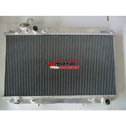 For 1989-1992 Toyota Cressida Mark II MK2 MX83 7M-GE 3.0L AT MT Aluminum Radiator