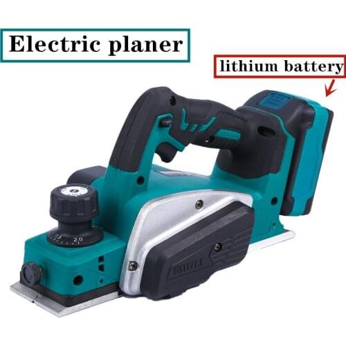 Harbor Lithium Electric Planer Industrial Grade Multifunctional Electric Planer Woodworking Portable Press Planer Portable Elect