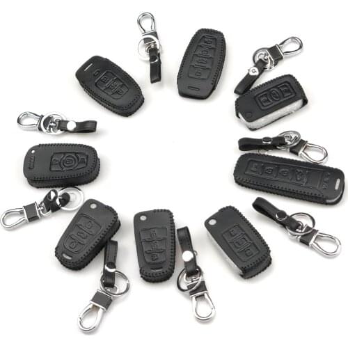 Car-styling Leather Key Case Key Shell Cover keychain For HAVAL H1 H2 H3 H5 H6 H7 H8 H9 M4 M6 Concept B COUPE F7x SC C30 C50 WEY