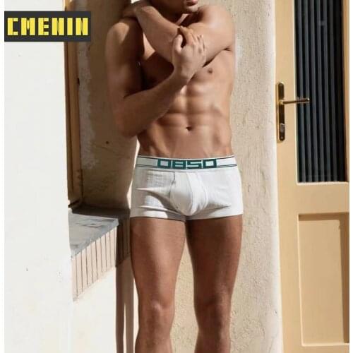 2021 New Cotton Gay Sexy Men Underpants Boxers Shorts Hip Raise Trunks Man Underwear Boxer Mens Panties Under wear BS3134