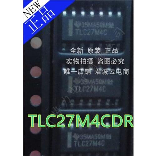 In Stock New 100% Original TLC27M4CDR TLC27M4C TLC27M4 SOP-14