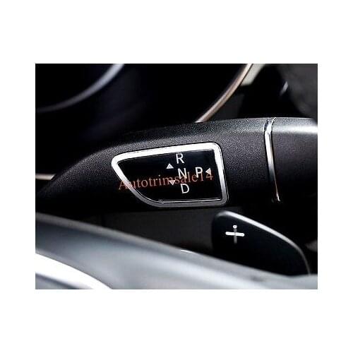 Interior Shift Knob & wiper Blade Trim For Mercedes Benz E-Class W213 2016 2017