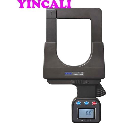 High Resolution Superlarge Caliber Leakage Clamp Meter ETCR7100 Clamp Leaker 108mm*148mm Digital Current Meter AC 0.0mA-3200A