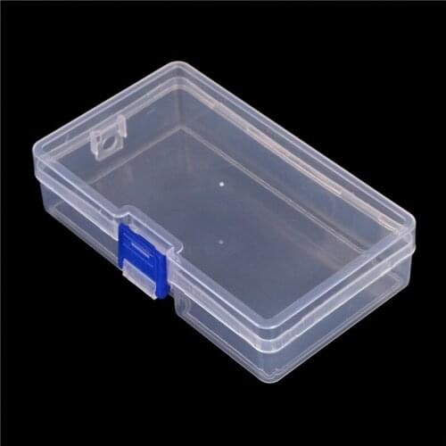 High Quality Plastic Clear Parts Storage Box Jewelry Craft Container Organizer Case