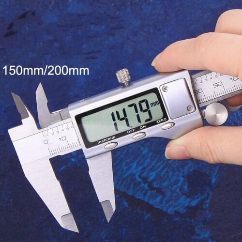 High precision digital caliper stainless steel vernier caliper electronic digital caliper 0-150 0-200 0-300mm