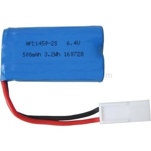 YUKALA XQWR14-1 2.4G RC truck 6.4v 500mAh Li-ion battery 2pcs/lot