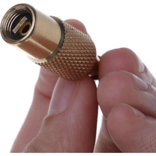 1PC Car Auto Brass 6mm Tyre Wheel Tire Air Chuck Inflator Pump Valve Clip Clamp Connector Adapter