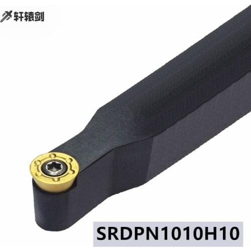 1PC SRDPN 1010H10 Turning Tool Holder Carbide Insert Turning CNC RPMT