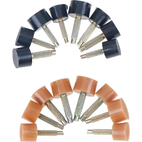 10Pcs=5Pairs Heel Repair Tips Pins Shoes Tips Taps Dowel Lifts Replacement Shoe Repair Heel Stoppers Protect 2Colors