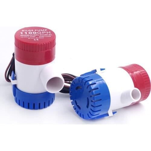 12V/24V DC submersible pump / bilge pump / cruise ship yacht drainage pump / boat water pump 750 1100GPH