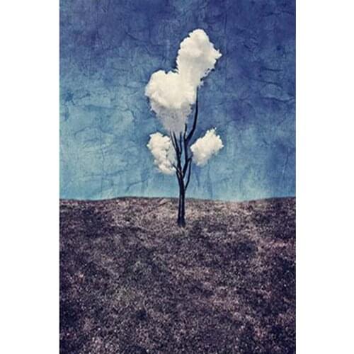 5D Diamond Painting DIY cotton candy white cloud Diamond Embroidery Mosaic Cross Stitch Diamond Painting Home Decor XY20