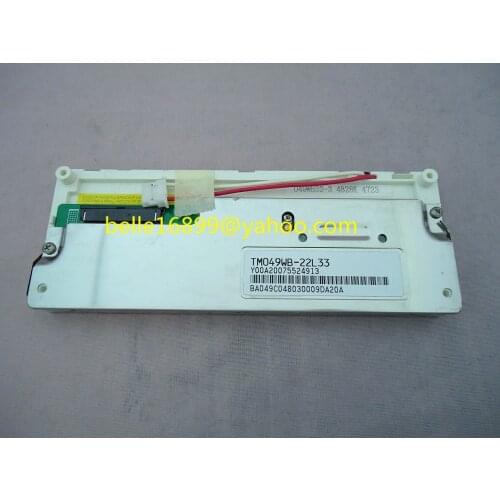 Brand new TM049WB-22L33 LCD display 4.9inch screen monitor for Chrysler RB3 car radio audio LCD modules