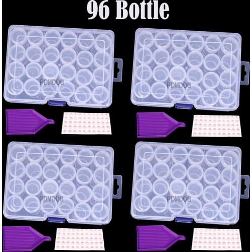 56/64/60 Diamond Painting Tools Accessories Storage Box Beads Container Diamond Embroidery Stone Mosaic Convenience Box