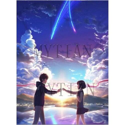 New arrived Full Square/Round Drill 5D DIY Diamond Painting "Japanese anime" Embroidery Cross Stitch 5D Home Decor Gift