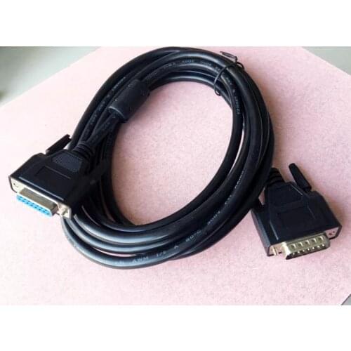 Free Shipping, 6m length cable for Nc Control Card on CNC Routerr, 15 pin cable