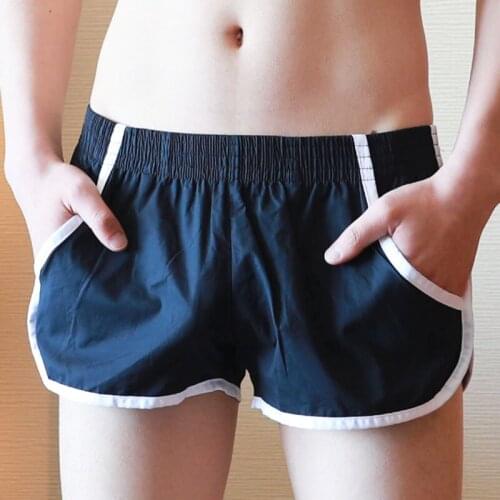 Cotton Pajama Pants Mens Sleeping Bottoms Sexy Man Homewear Casual Boxer Shorts Arrow Pants Loose Underpants