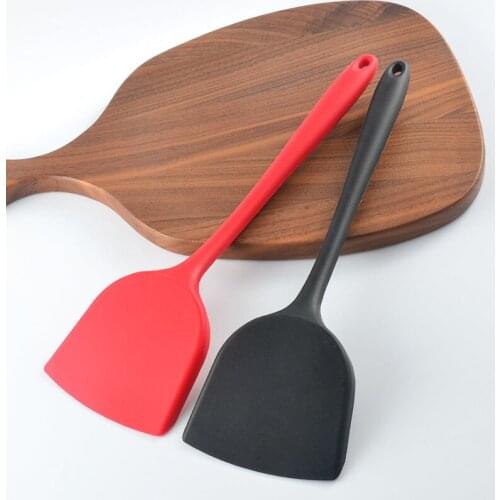 Kitchen products silica gel spatula integrated non-stick pan spatula high temperature resistant cooking spatula