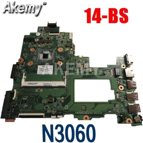 For HP 14-BS 240 G6 Laptop Motherboard 925425-601 925425-001 925425-501 DA00P1MB6D0 Mainboard with N3060 CPU