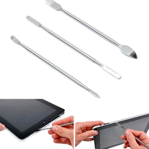 3 Piece Set Of Doublecheaded Stainless Steel Teardown Stick Apple Xiaomi Mobile Phone Tablet Computer Teardown Repair Tool