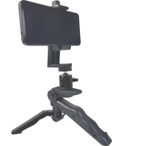 Desktop Live Mobile Phone Bracket Tripod Handheld Holder angle adjustable for GoPro Sports Action Camera for iPhone Smartphone