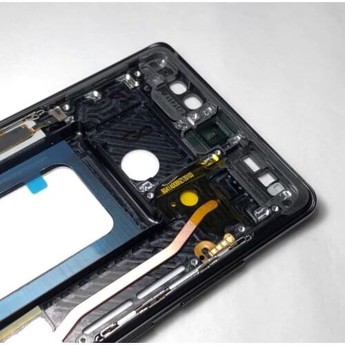 Original For Samsung Note8 Note9 Housing Middle Frame Bezel Plate Cover Repair For Samsung Galaxy Note 8 N950 Note 9 N960 Cover