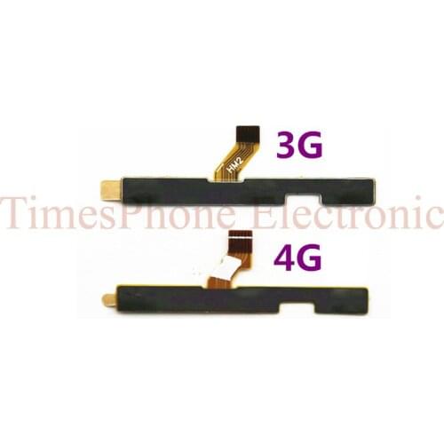 Original New Power On and Off flex cable For Xiaomi Hongmi Redmi Note 3G/4G Volume Button Switch Flex Ribbon Cable free ship