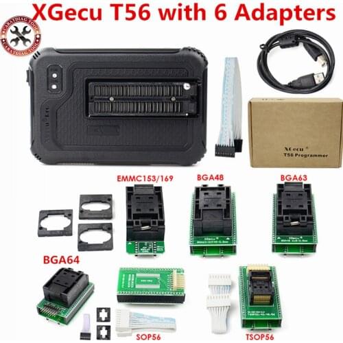 Original XGecu T56 Universal Programmer With BGA63 BGA64 BGA169 Adapter Super Performance High Speed 24/25/26/93 Serial EEPROM