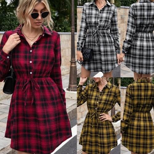 Oufisun Women's Plaid Shirts