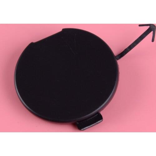 DWCX Plastic Front Bumper Tow Hook Eye Cover Cap Black Fit for MITSUBISHI Lancer 2008 2009 2010 2011 2012 2013 2014 2015 2016