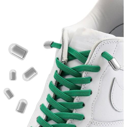 1 Pair No Tie Shoelaces Flat Net Weave Elastic Shoelace Suitable For All Shoes Sneakers Child Adult Lazy laces Shoe Accessories