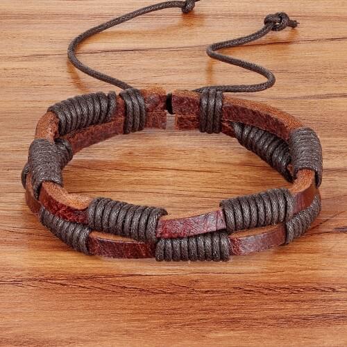 TYO Vintage 5 Colors For Choices Stretch Rope Chain Bracelet & Bangle For Men Women Handmade Jewelry For Birthday Blessing Gift