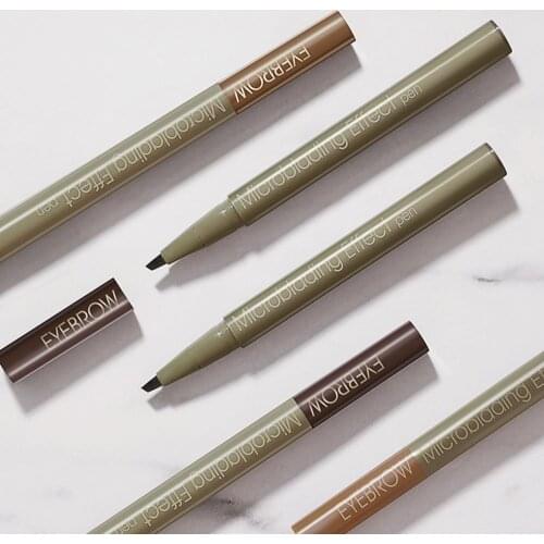 Waterproof Eyebrow Enhancers Long Lasting Brow Pen Black Gray Black Chestnut Quick Dry Eyebrow Tattoo Makeup Tools