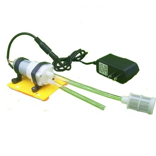 DC 6V -12V Air Diaphragm Pump Micro Circulation Washing Water Pump Kit