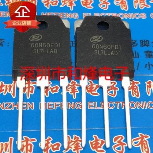 2pcs 60N60FD1 SGT60N60FD1PN TO-3P 600V 60A