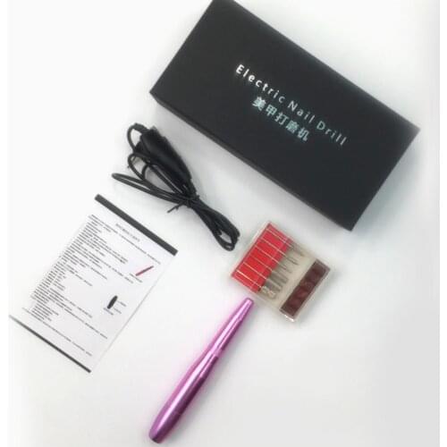 18000RPM Nail Electric Apparatus for Manicure 5V Pedicure Machine USB Cable Gel Remover Manicure Milling Grinding Bits Set