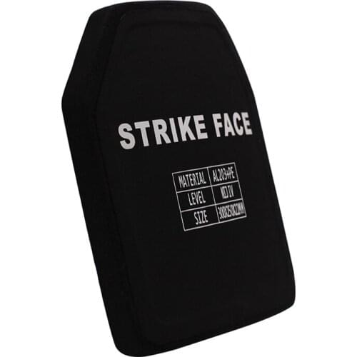Ceramic Ballistic Plates NIJ Standard III AK47 Bulletproof Aluminum Plate