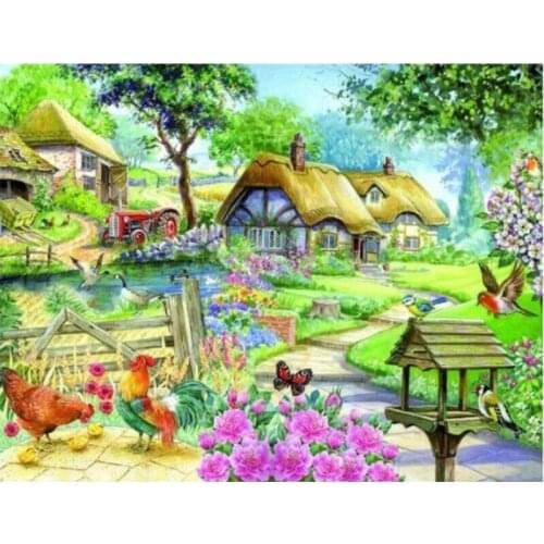 Kexinzu Full Square/Round 5D Diy Diamond Painting Cross Stitch "Flower " Diamond 3D Embroidery Mosaic Home Crafts